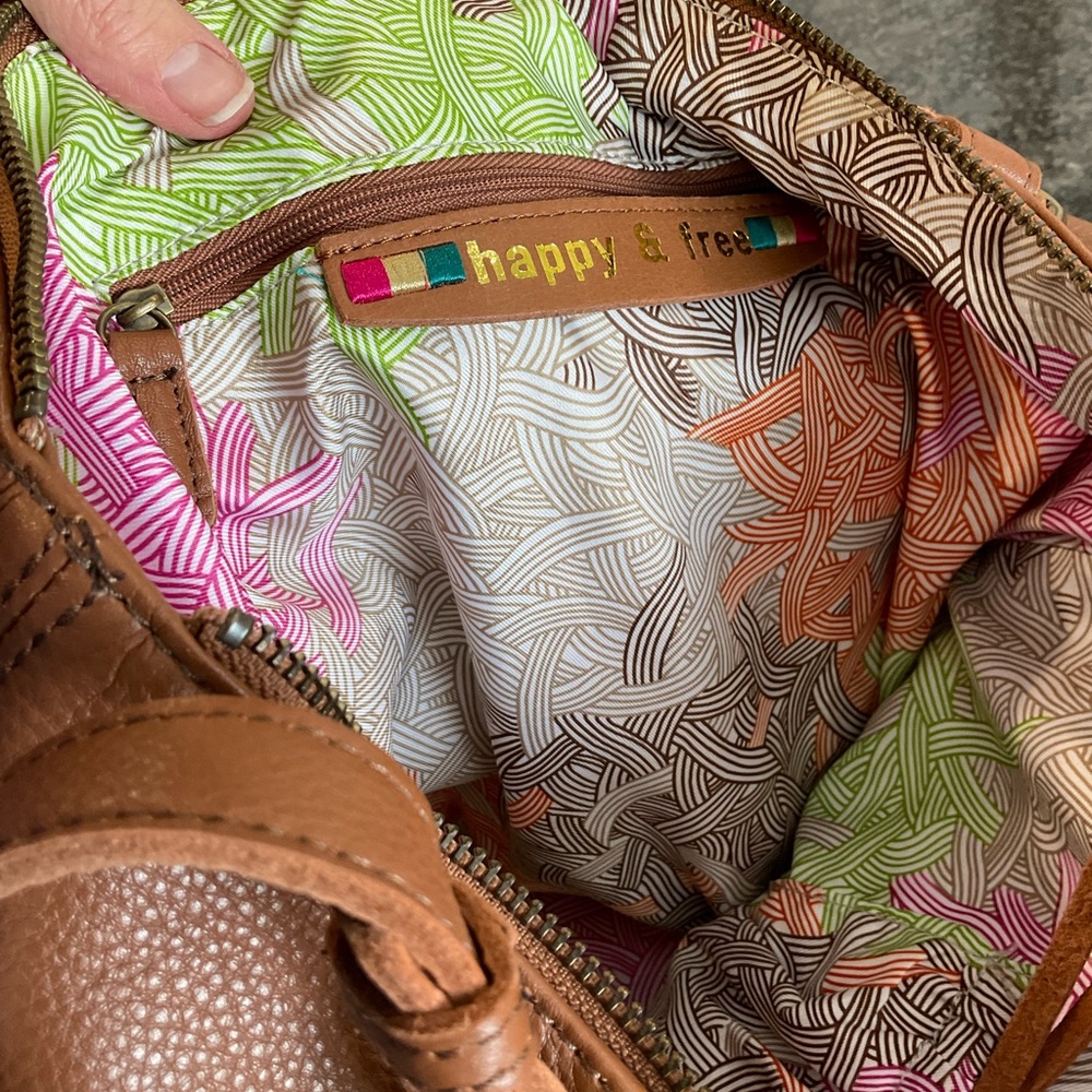 The Sak Brown Leather Tote Bag - Picture 4 of 5